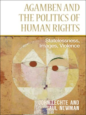 cover image of Agamben and the Politics of Human Rights